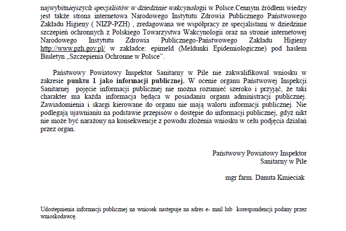 Danuta Kmieciak mgr farm